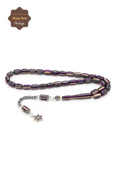 Kafur A�ac� G�m�� Y�ld�z P�sk�ll� Kaps�l Kesim ��lemeli Tesbih 201024167