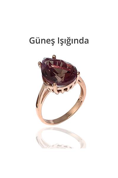 Damla Model Rose Zultanit Ta�l� G�m�� Y�z�k