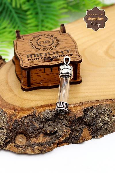 925 Ayar G�m�� Ayetli Silindir Kolye 201024584