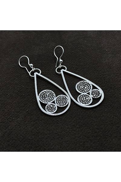 Damla Model El ���ili�i Telkari G�m�� Bayan K�pe