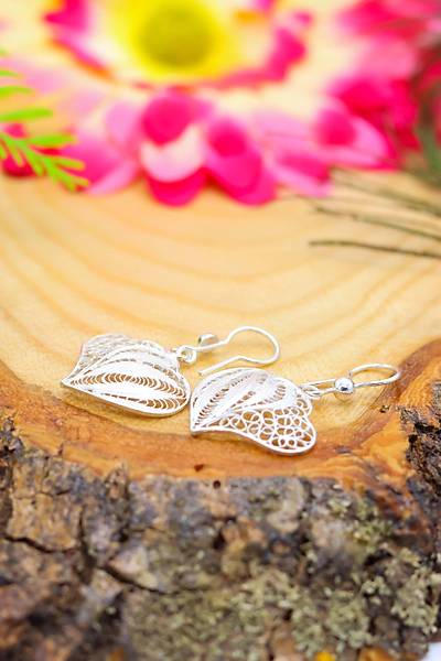 Kalp Model El ���ili�i Telkari G�m�� Bayan K�pe