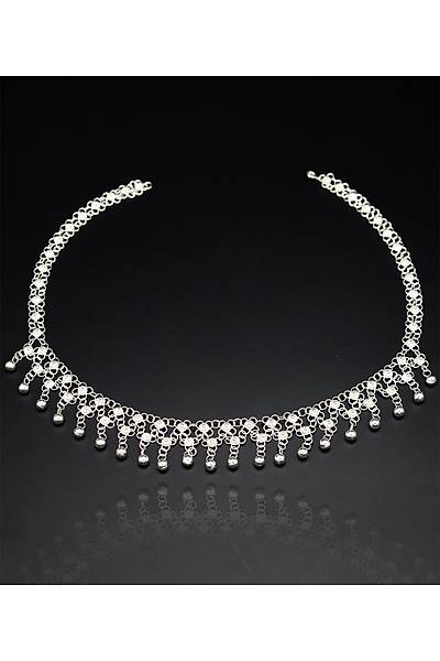 Tam 2 S�ral� Toplu Ki�ni� Model Telkari 925 Ayar G�m�� Gerdanl�k 201024780