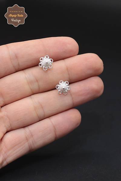 Top Ki�ni� Bereket Tasar�m 925 Ayar G�m�� Telkari Kad�n K�pe 201023954