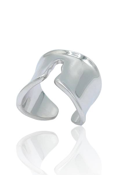 Sade ��k Tasar�m 925 Ayar G�m�� Kad�n Y�z�k 201024006