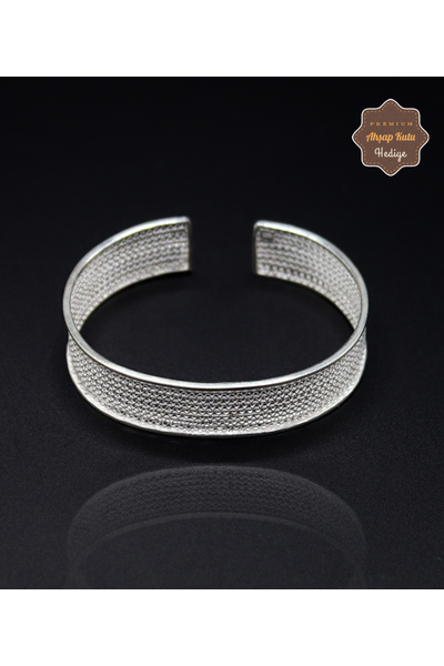 Y�resel 8 S�ra Desenli Model Telkari G�m�� Kad�n Bilezik 201024637