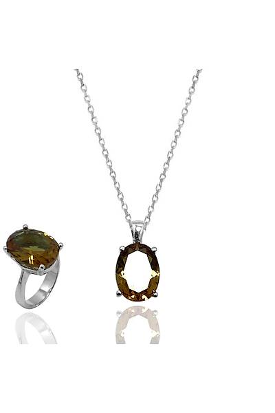 Elips Model Zultanit Ta�l� Bayan G�m�� Tak� Seti