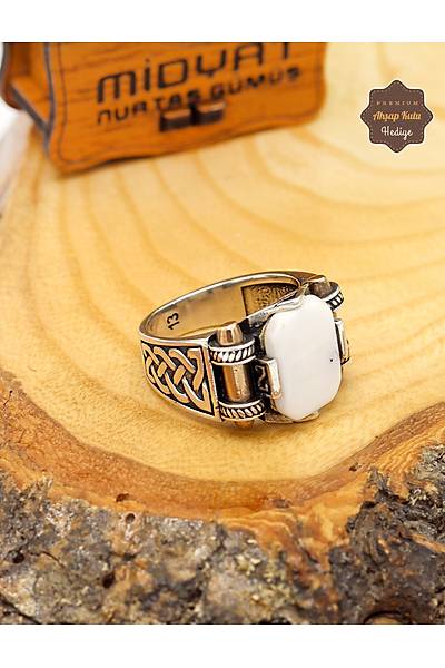 Havlit Ta�l� �rg� Model 925 Ayar G�m�� Erkek Y�z�k 201024875