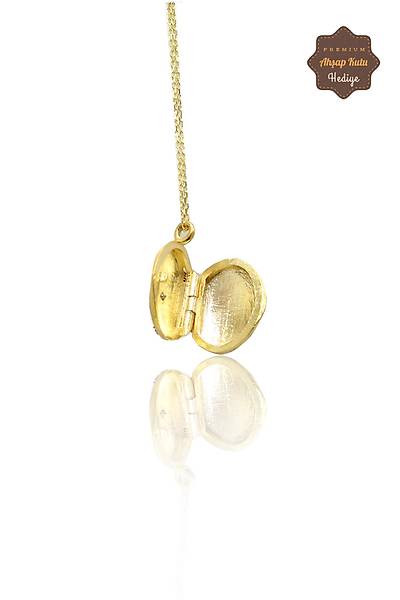 Alya Anka Kuu Altn Kaplama 925 Ayar Gm Kadn Kolye 201023891