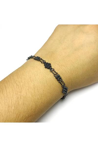 Ki�ni� Model Oksitli Telkari Bayan G�m�� Bileklik