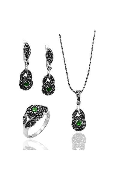 Z�mr�t Ta�l� �i�ek Model Markazit Bayan G�m�� Tak� Seti