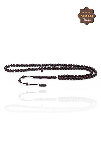 Koyu Kahve Renkli 6 mm 99'luk Kuka Namaz Tesbihi 201025871