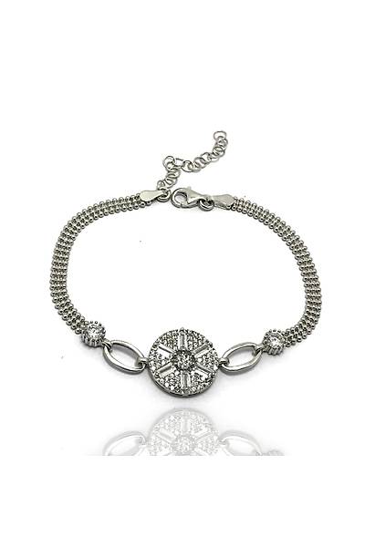 Kartanesi Model Zirkon Bayan G�m�� Bileklik