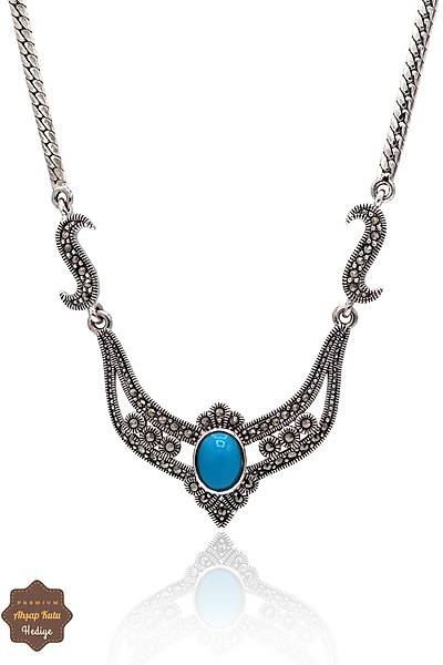 Firuze Ta�l� Krali�e Model Markazit Ta�l� G�m�� Kad�n Gerdanl�k 201024290