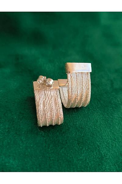 5 S�ra Katmanl� Desenli Trabzon Has�r� Kad�n G�m�� K�pe 201025270