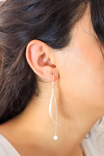 Yaprak Tasar�m Eli��ili�i Telkari G�m�� Bayan K�pe