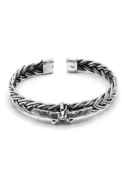 �zel Tasar�m Ahura Mazda Model G�m�� Bilezik ve Y�z�k Kombini 201024557