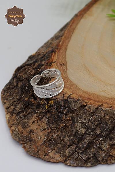 Y�resel Alyans Model El i��ili�i 925 Ayar G�m�� Telkari Kad�n Y�z�k 201023970