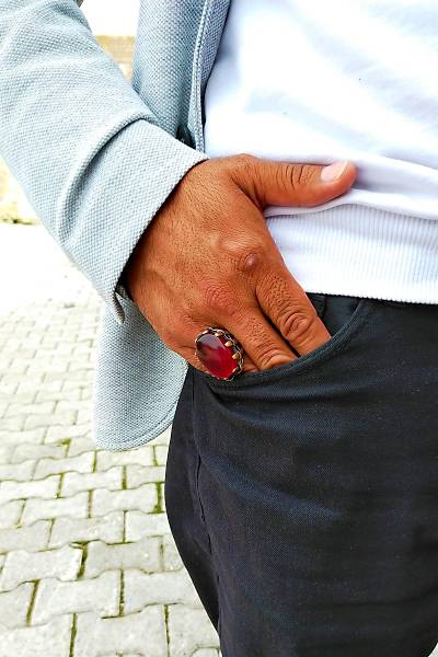 Kehribar Tal Pene Model Erkek Gm Yzk