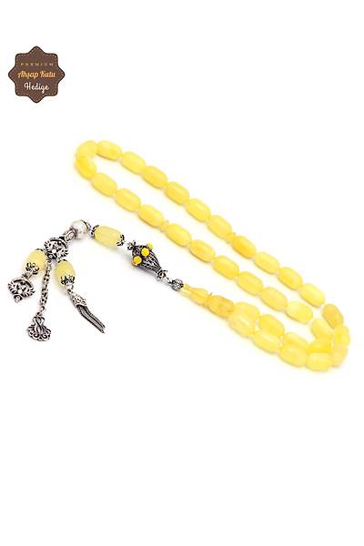 B�y�k Battal Boy Kaps�l Kesim Hakiki Ukrayna Damla Kehribar Tesbih 201025405