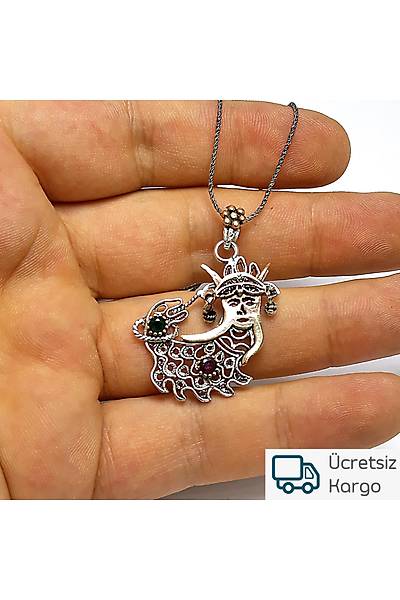 Efsanevi ahmeran Model Tal Telkari Bayan Gm Kolye