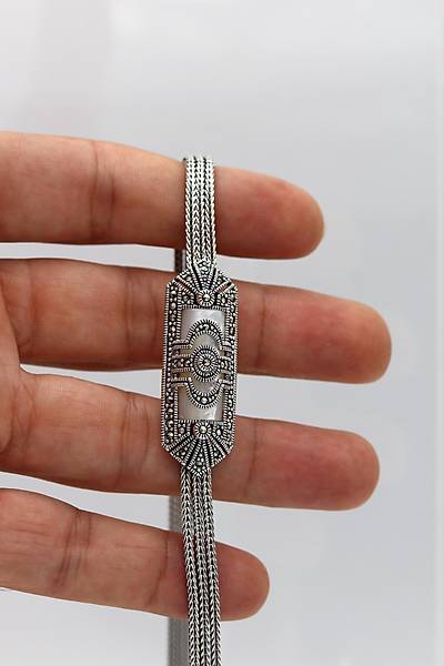 Sedef Ta�l� Artuklu Model Markazit Ta�l� G�m�� Kad�n Gerdanl�k 201024277