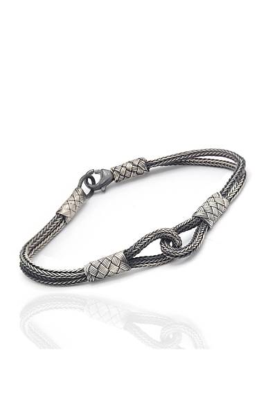 El i�i 1000 Ayar Kazaziye G�m�� Bileklik 201022305