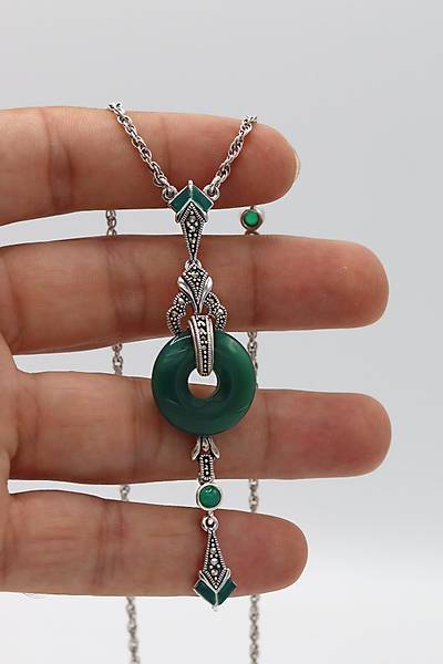 Z�mr�t Ta�l� Halka Tasar�m Markazit Ta�l� G�m�� Kad�n Gerdanl�k 201024264