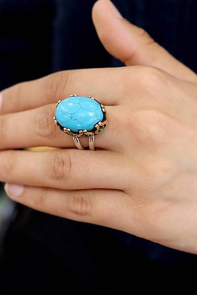 Firuze ve Zmrt Tal El iilii Otantik Gm Kadn Yzk 201024718