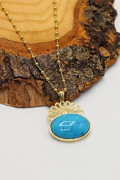 Halef Dizi G�zya�� Kolyesi 925 Ayar Saf G�m�� Telkari Kad�n Kolye 201024777