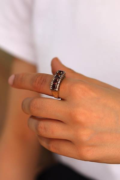 Yakut Ta�l� Be�ta� Model Otantik Kad�n G�m�� Y�z�k 201024341