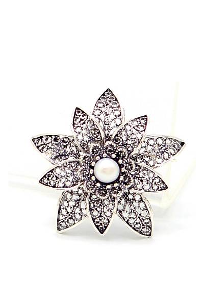 Sedef Ta�l� Lotus Model Telkari G�m�� Kad�n Bro� 201024509