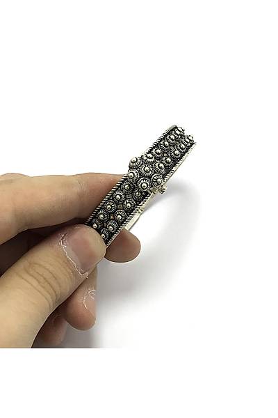 Kişniş Model Bayan Telkari Gümüş Bilezik
