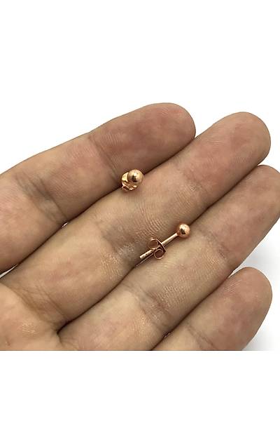 Top Model Rose Kaplama 925 Ayar Bayan G�m�� K�pe