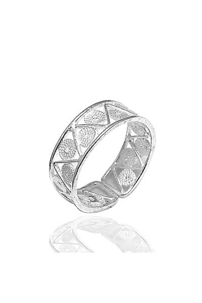 Alyans Model Eli��ili�i 925 Ayar Telkari G�m�� Y�z�k