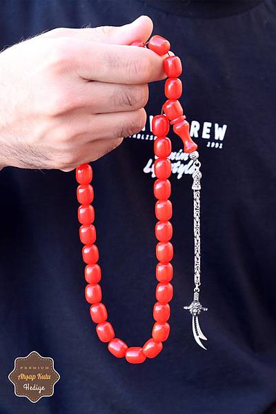 B�y�k Boy Pudra Pembesi Kaps�l Kesim G�m�� P�sk�ll� S�kma Kehribar Tesbih 201024533