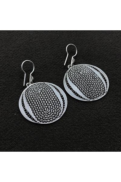 Karpuz Model Eli��ili�i Telkari G�m�� Bayan K�pe