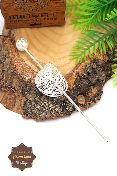925 Ayar G�m�� Telkari Kad�n Sa� Tokas� 201023327