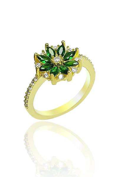 Lotus �i�e�i Z�mr�t Ta�l� Yald�zl� G�m�� ��l� Set