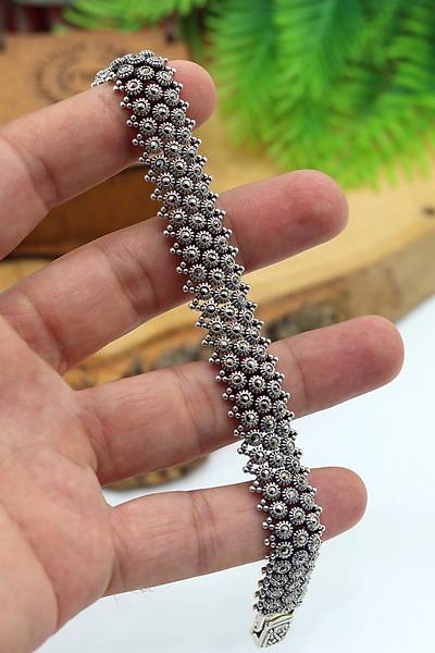 K�rkayak Model Markazit Kad�n G�m�� Bileklik 201024431