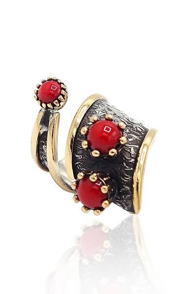 Mercan Ta�l� Sallant�l� Model El i��ili�i Otantik G�m�� ��l� Set 201024124