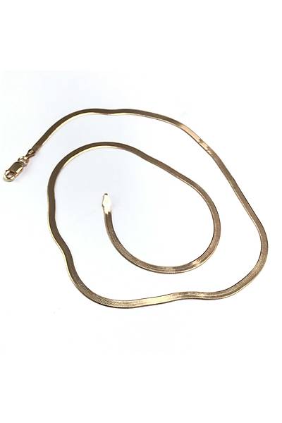 �talyan Yass� Model Rose Kaplama Bayan G�m�� Zincir