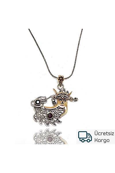 Efsanevi ahmeran Model Tal Telkari Bayan Gm Kolye