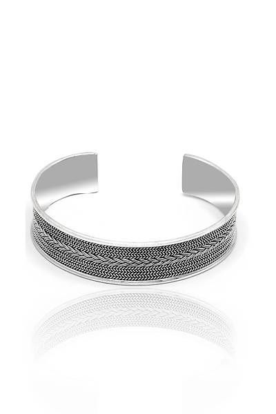 �rg� Model 925 Ayar Saf G�m�� Erkek Has�r Bilezik 201024513