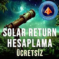 Excel & cretsiz Solar Return Dng Hesaplama