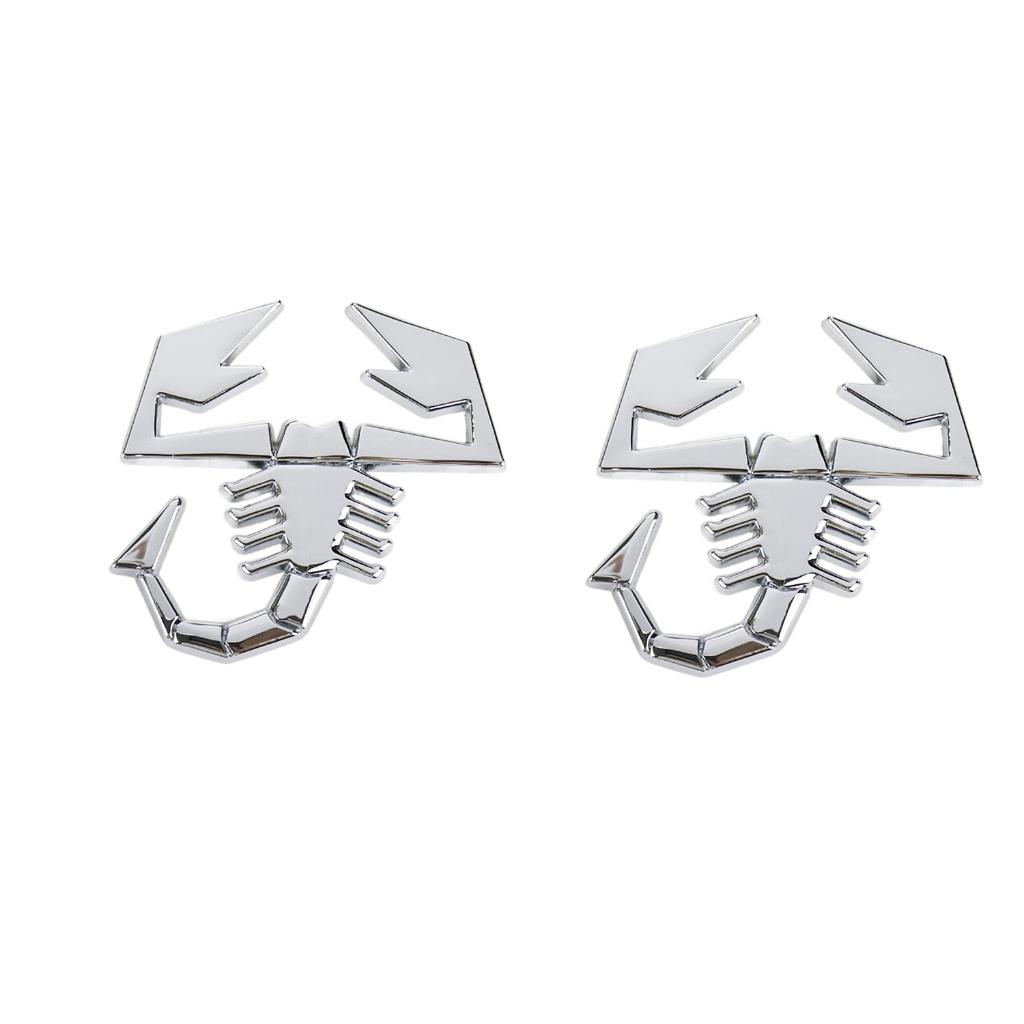 Abarth Amblem Akrep Logosu Abarth Logo Çamurluk Logo 2 adet