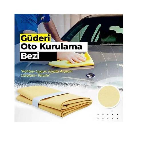 Sentetik G�deri Ara� Kurulama ve Temizlik Bezi 50x40cm