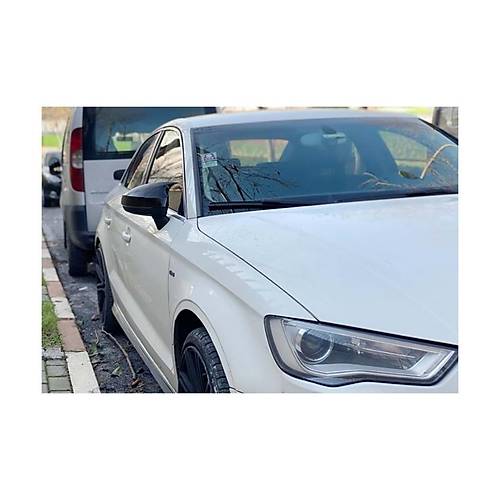 Audi A3 8V Batman Yarasa Ayna Kapa Piano Black 2012-2019