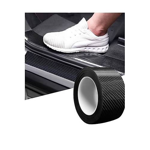 5d Karbon Tampon �amurluk Bagaj Kap� E�i�i Koruyucu �erit E�ik Koruma Band� 5d Karbon 5mtx5cm