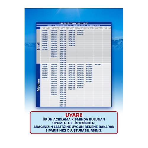 Oto Araba Lastik Anti Patinaj Kar �orab� - Active Series