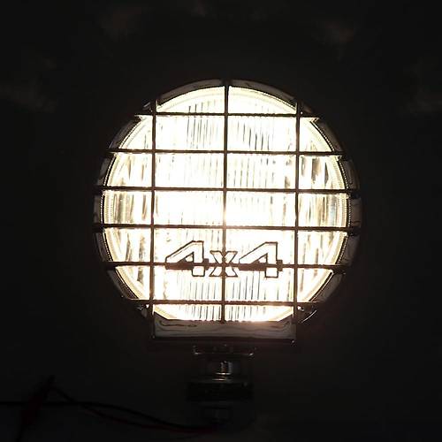 Sis Lambas� 12v Yuvarlak 4x4 Krom Jumbo Beyaz 